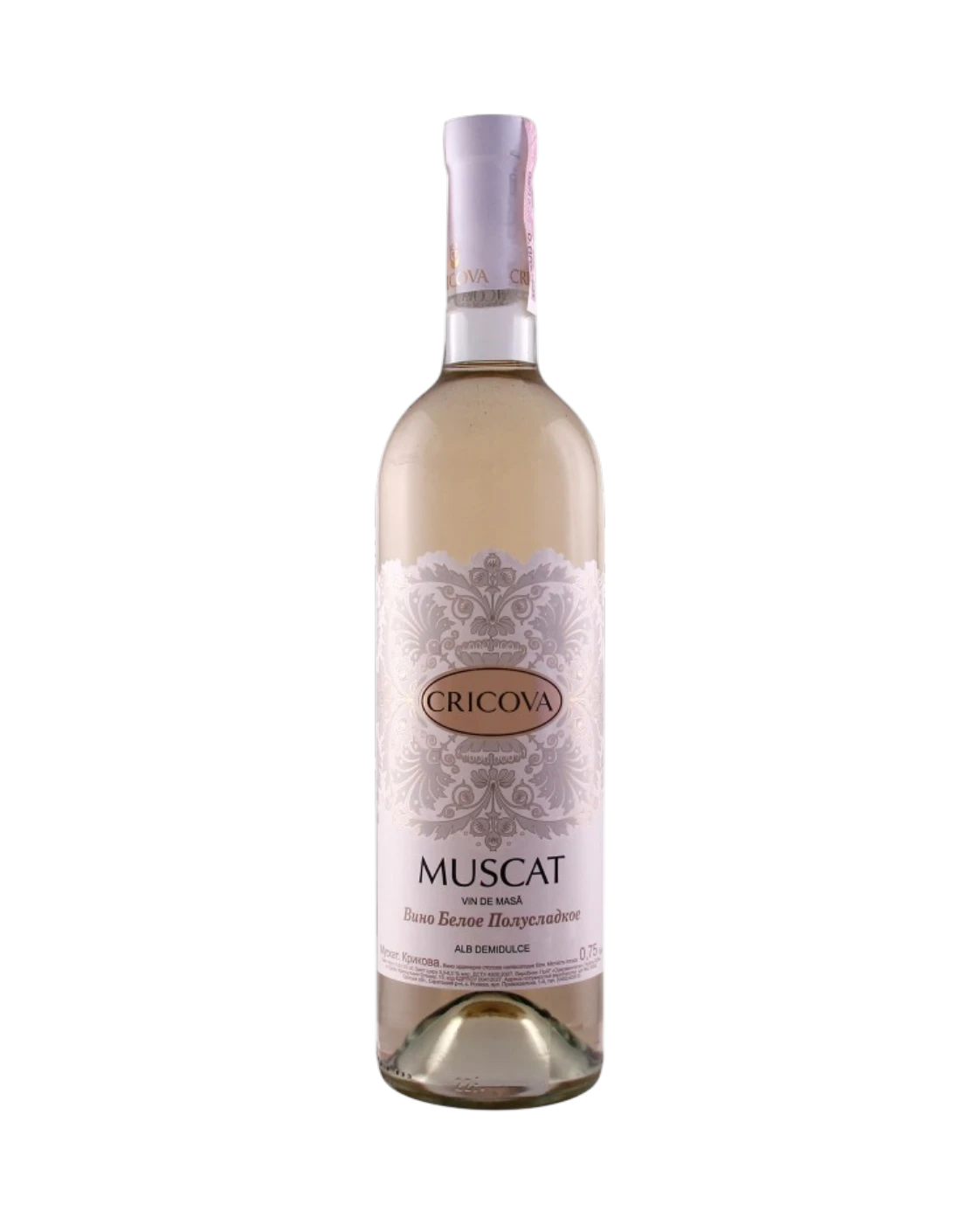 ВИНО CRICOVA 0.75Л БЕЛ СЛ КРУЖЕВА - фото 1