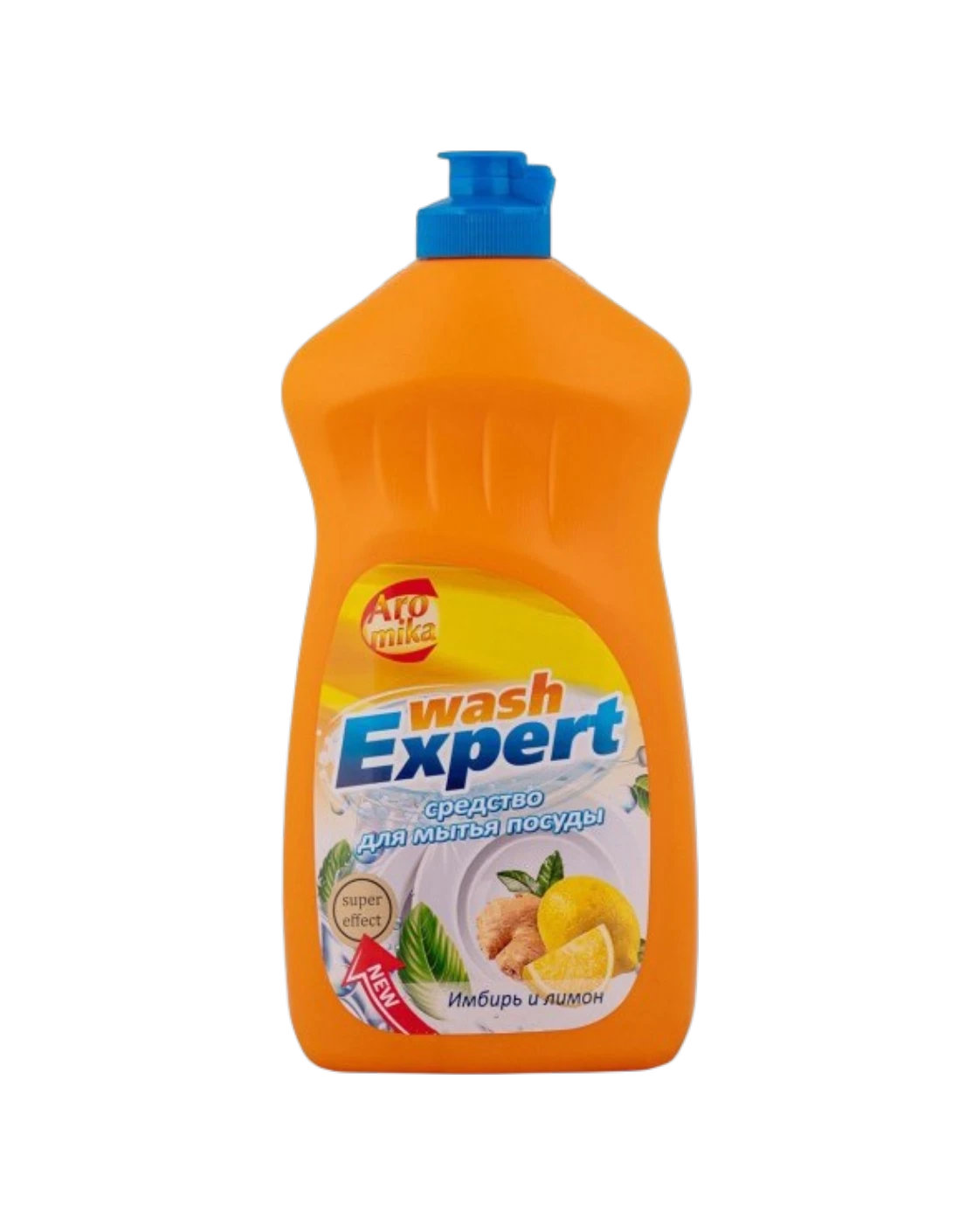 ГЕЛЬ Д/ПОСУДЫ WASH EXPERT 1100МЛ ИМБИРЬ И ЛИМОН