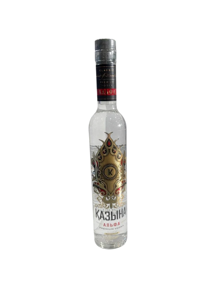 ВОДКА КАЗЫНА CLASSIC 0,45Л - фото 1