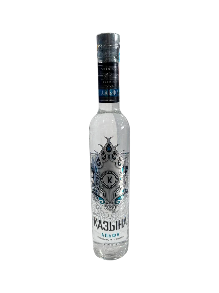 ВОДКА КАЗЫНА ORIGINAL 0,45Л - фото 2