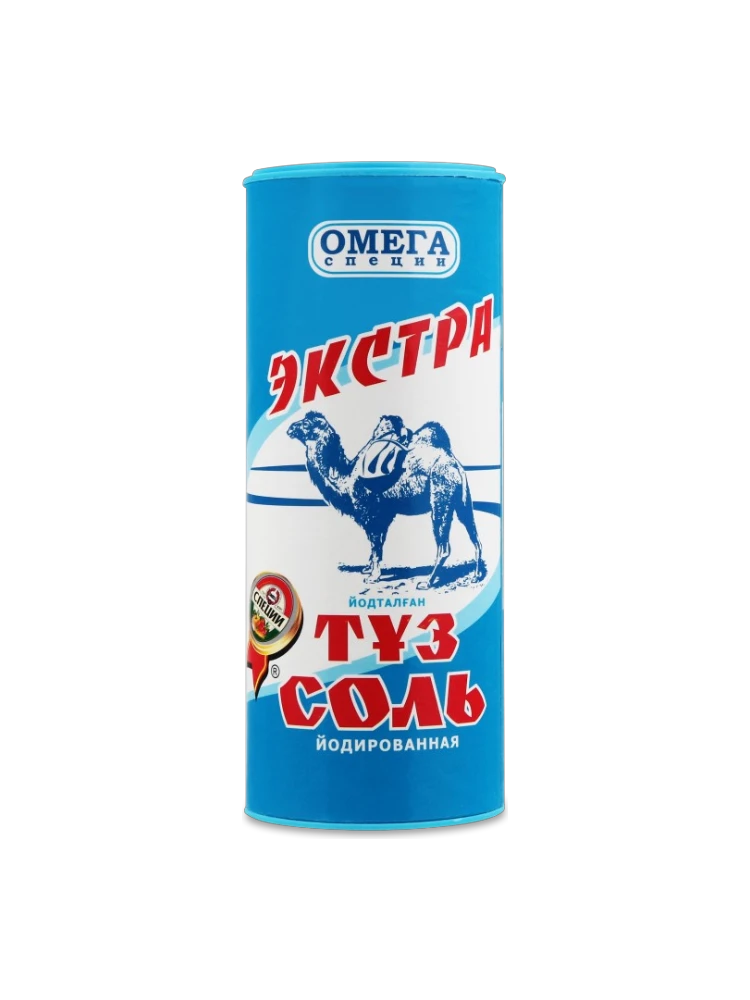 СОЛЬ ОМЕГА 200Г ЭКСТРА ЙОДИРОВАННАЯ  В ТУБЕ