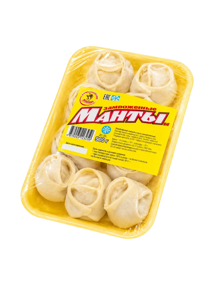 АКНАР МАНТЫ КАРАГАНДИНСКИЕ 900Г