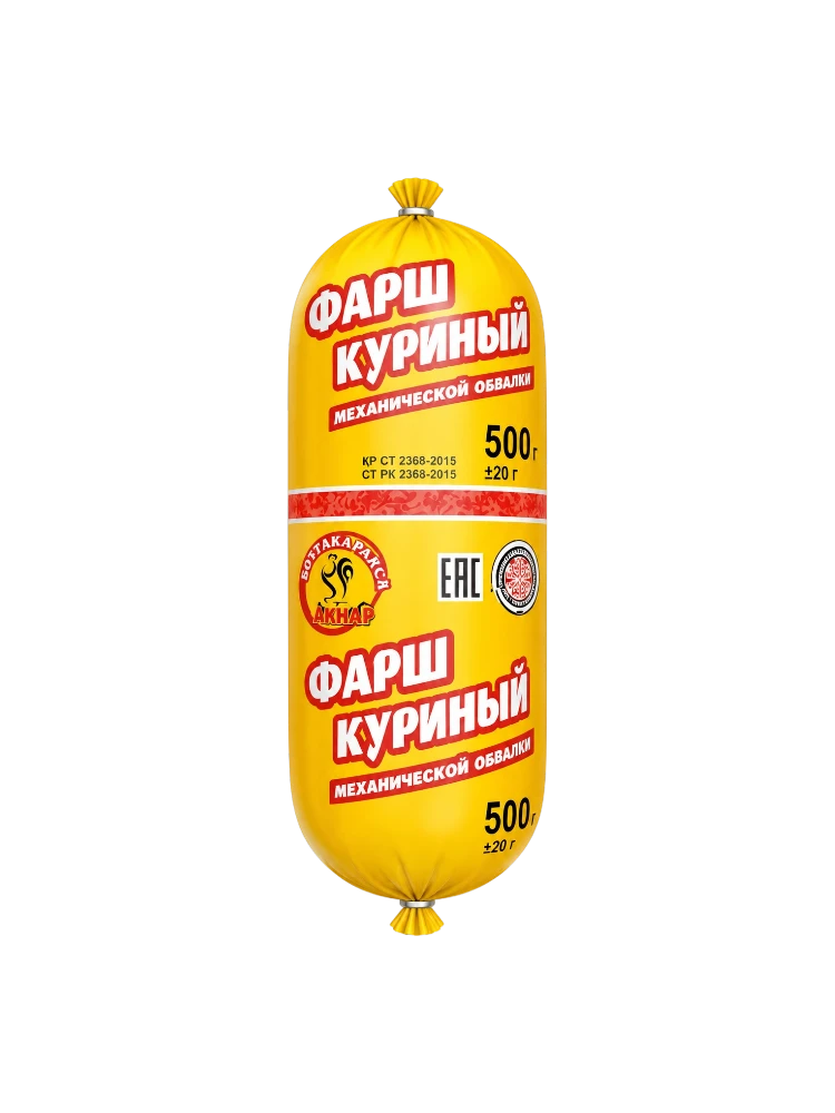 АКНАР ФАРШ КУРИНЫЙ МО ФАСОВАННЫЙ 500Г