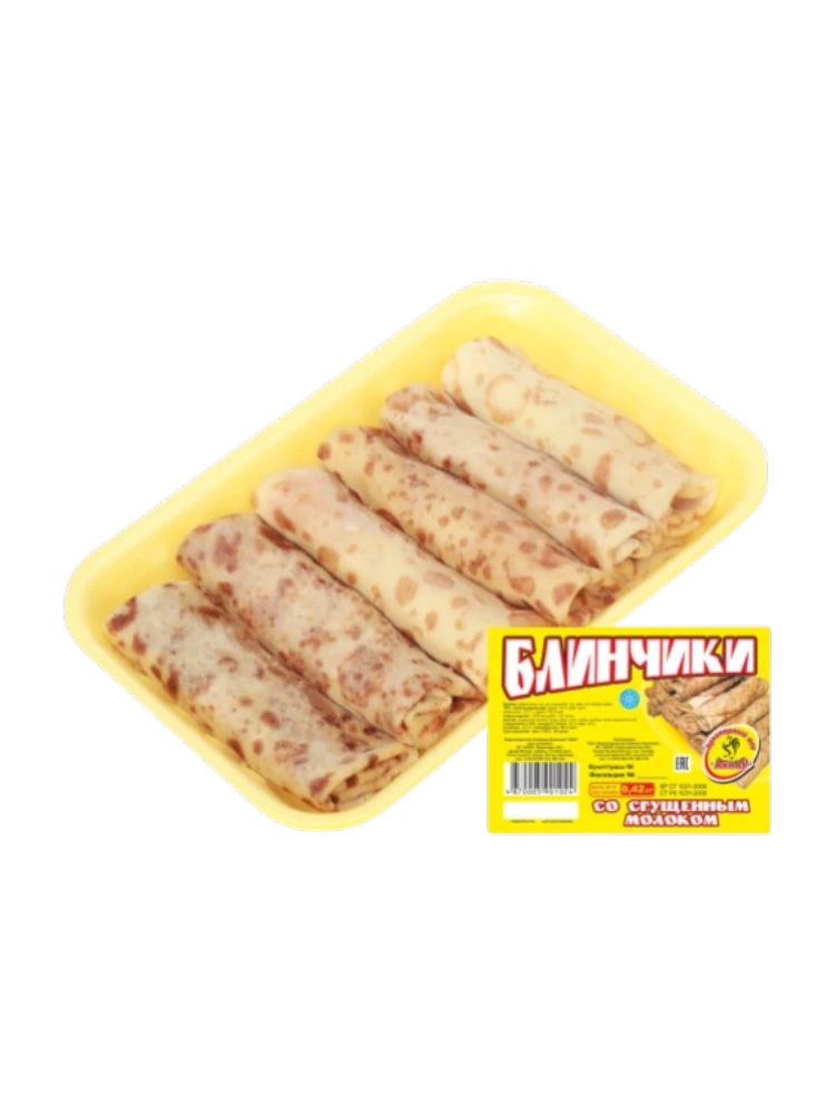 АКНАР БЛИНЧИКИ СО СГУЩЕННЫМ МОЛОКОМ 420Г