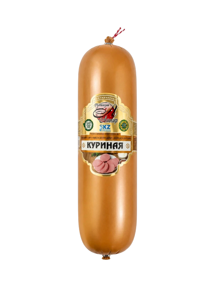 КОЛБАСА АКНАР 1КГ КУРИНАЯ ВАР