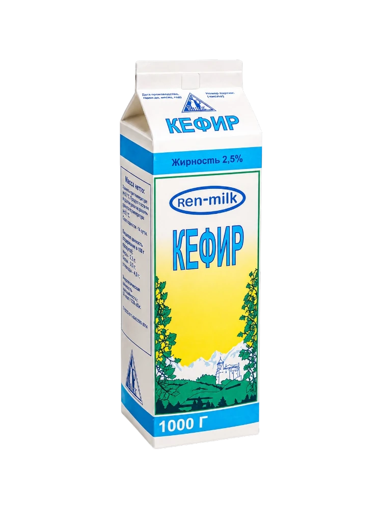 КЕФИР REN-MILK 1Л 2.5%