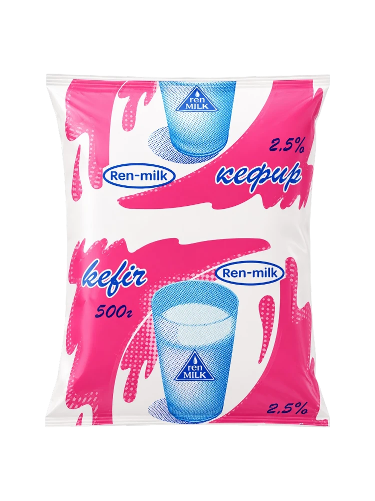 КЕФИР REN-MILK 0.5Л 2.5% Ф/П
