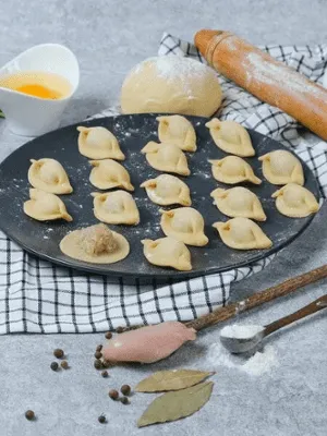 Пельмени с куриной грудкой   0,9 кг. - фото 2