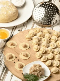 Пельмени с куриной грудкой и сыром моццарелла  0,9 кг. - фото 2