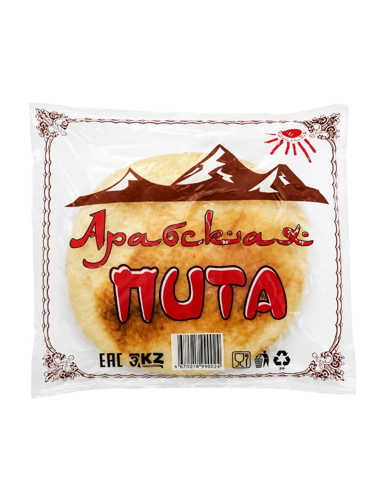ЛЕПЕШКА АРАБСКАЯ ПИТА 160Г