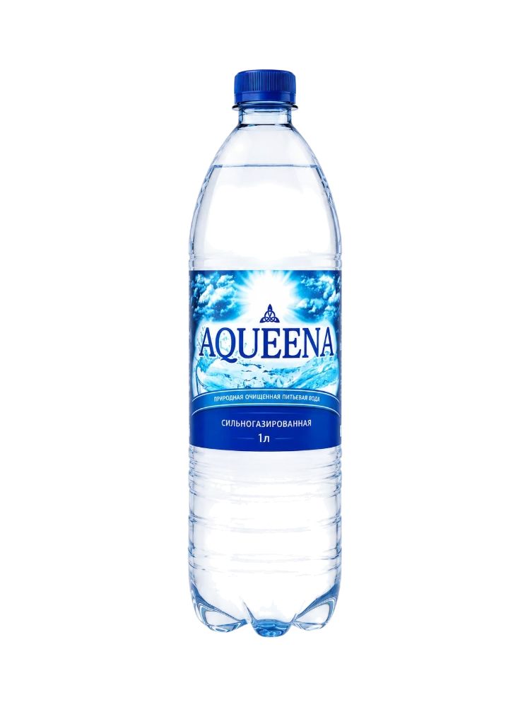 ВОДА AQUEENA 1Л ГАЗ