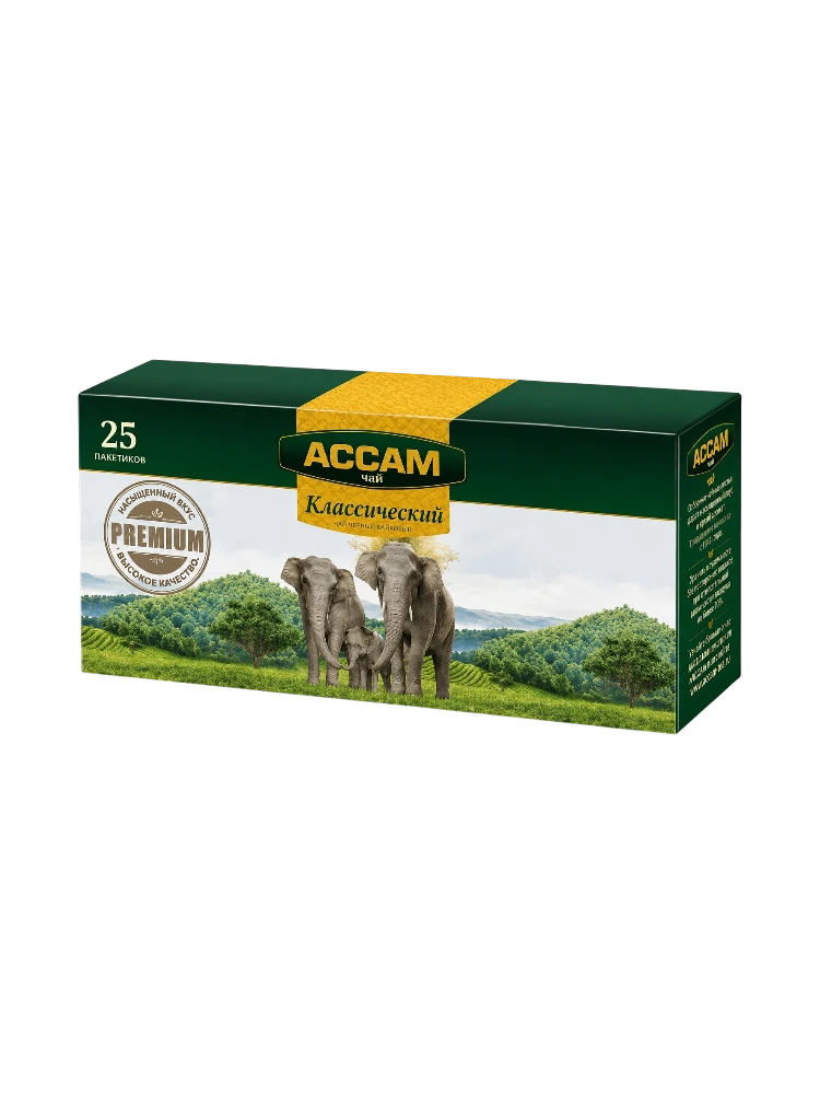 ЧАЙ АССАМ PREMIUM 1.8Г*25ШТ 