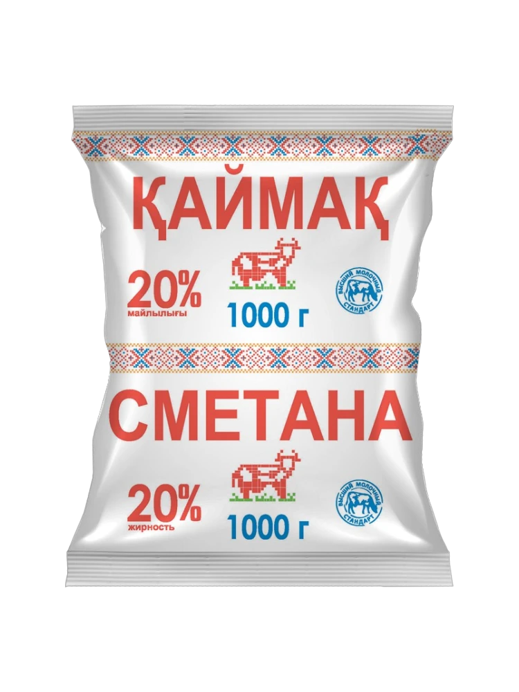 СМЕТАНА ПЕТРОПАВЛОВСКАЯ 20% 1КГ ТФА