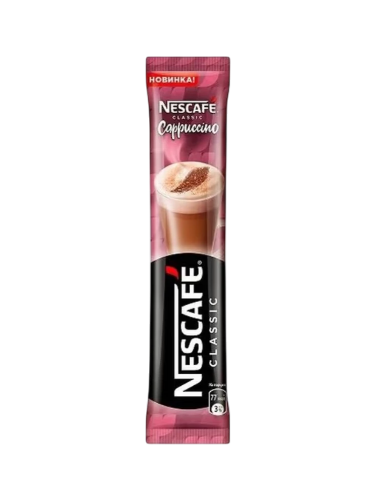 КОФЕ NESCAFE 3В1 CAPPUCCINO 18Г 