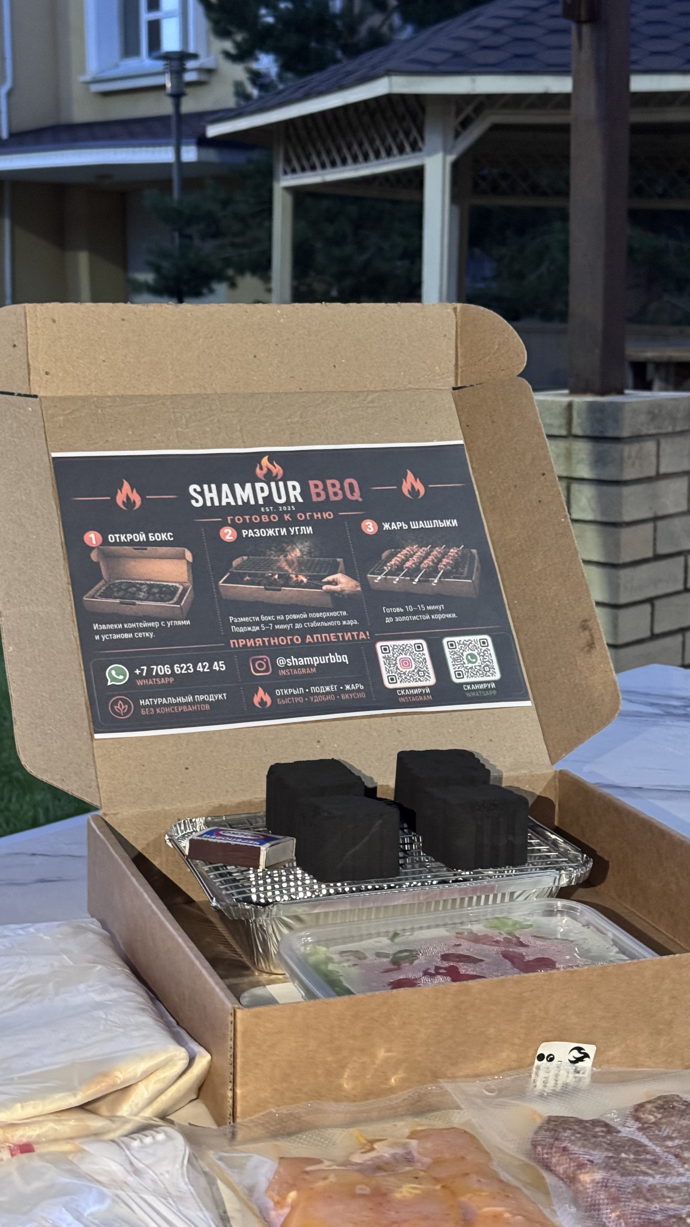 Шашлыки SHAMPUR BBQ BOX 12 - фото 2