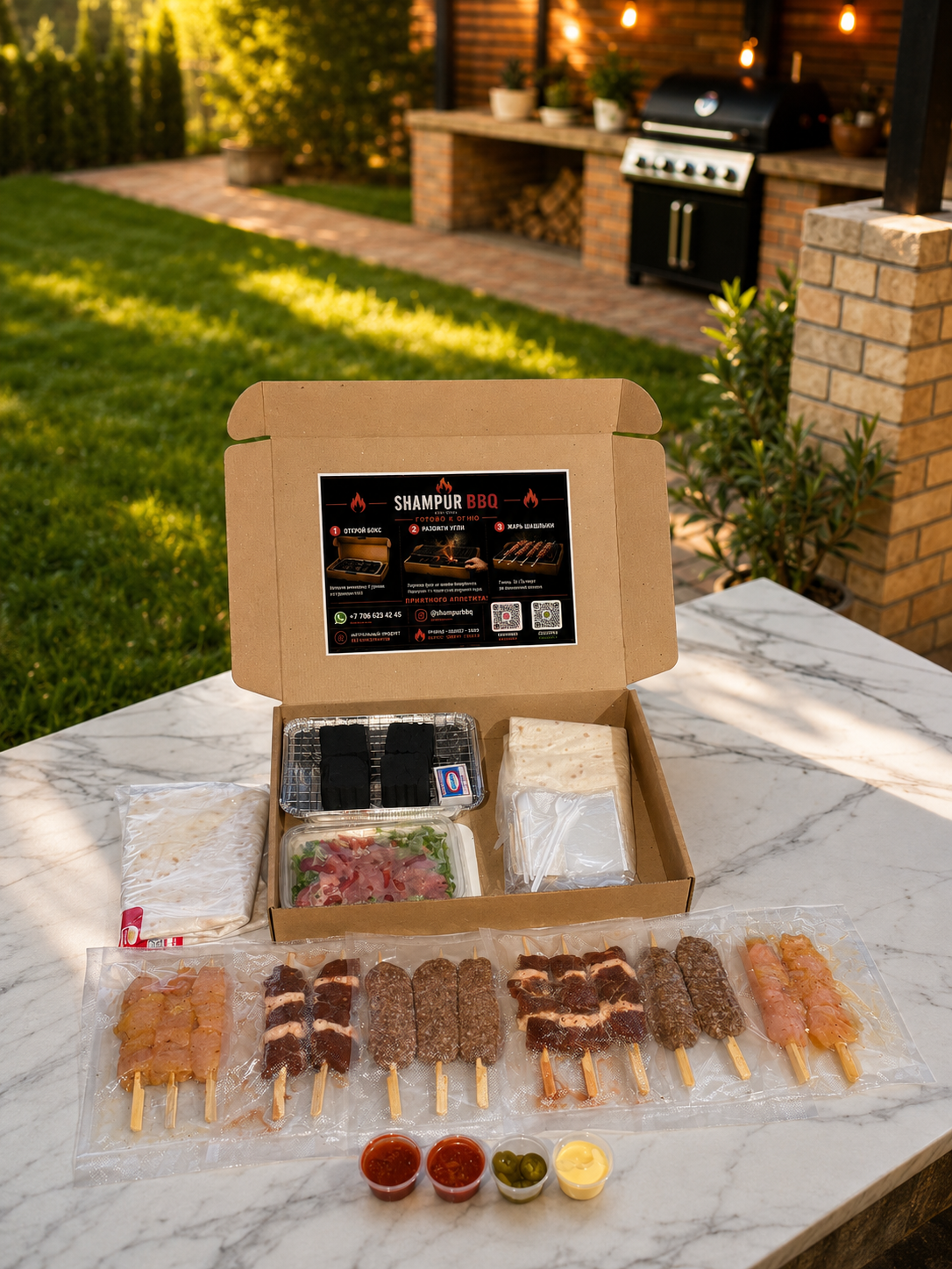 Шашлыки SHAMPUR BBQ BOX 12