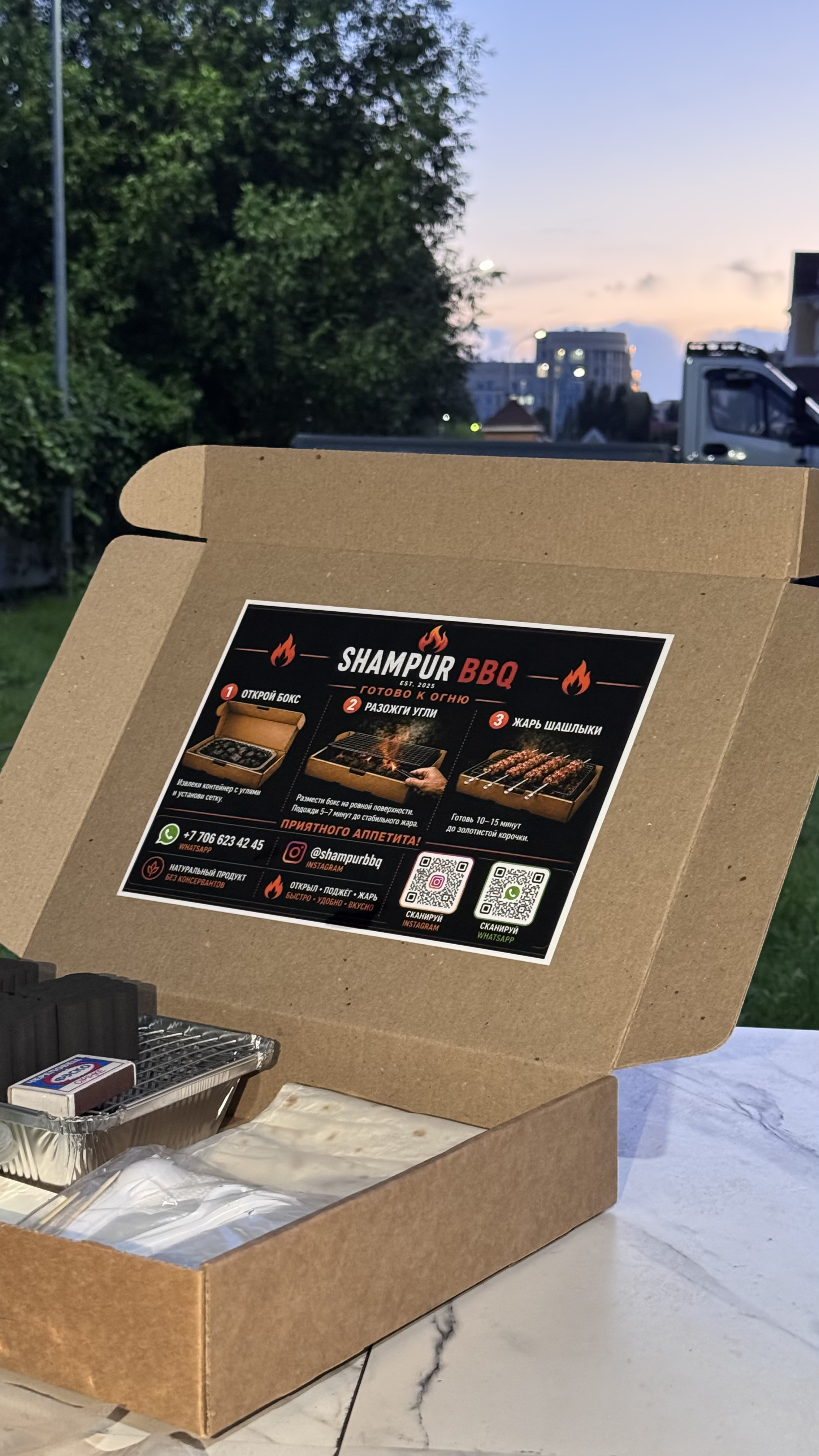 Шашлыки SHAMPUR BBQ BOX 12 - фото 5
