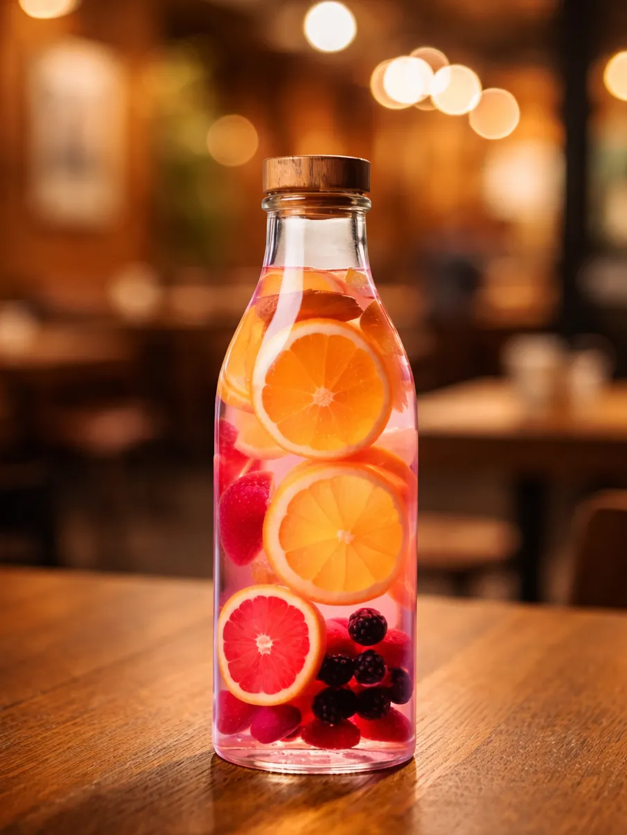 Лимонад ягодный микс 500ml от "Медведь"