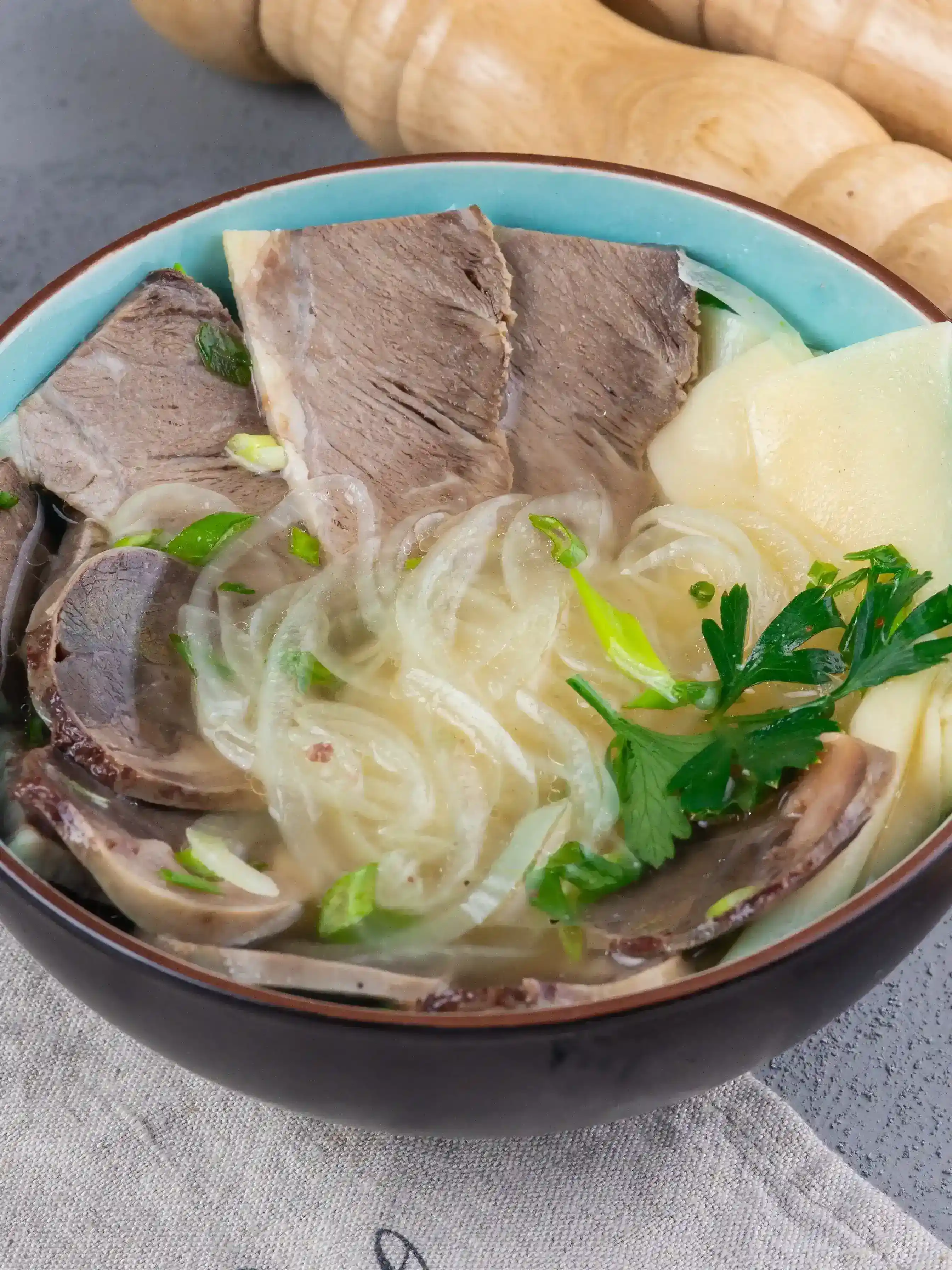 Мясо по-казахски от “Rational”