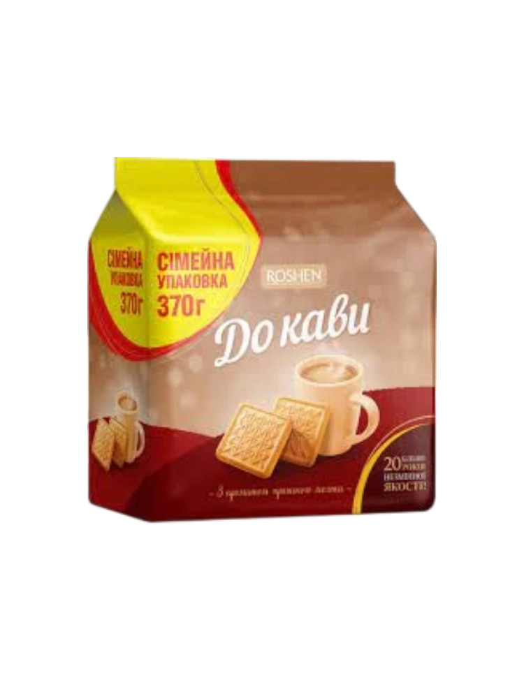 Сахарное печенье К кофе топленое молоко  370г /24шт