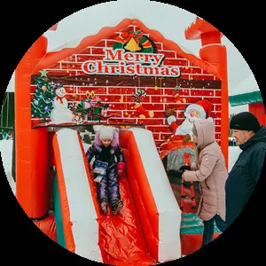 Веселое Рождество (батут)