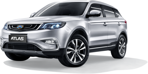 Баннер Geely Atlas