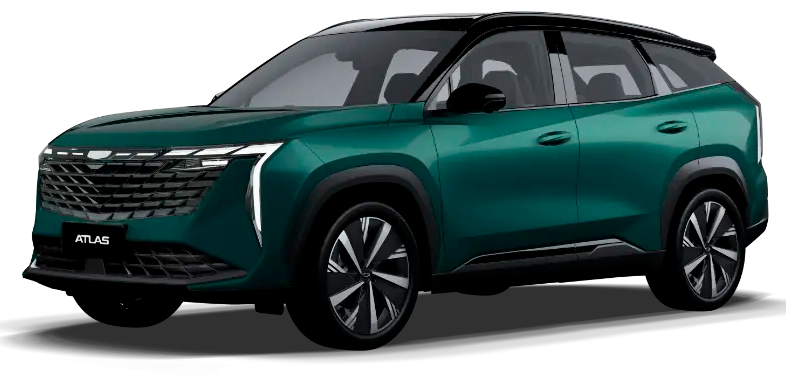 Баннер Geely Atlas New