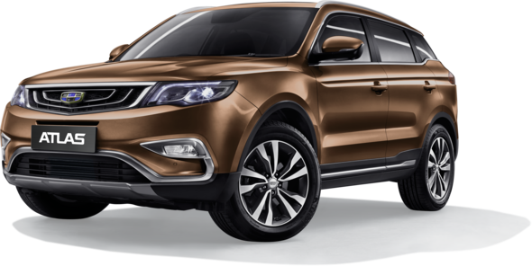 Баннер Geely Atlas