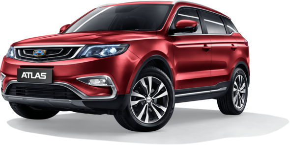Баннер Geely Atlas