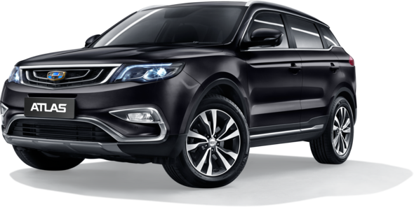 Баннер Geely Atlas
