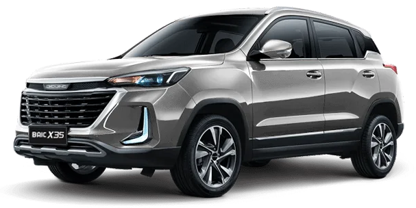 Баннер BAIC X35
