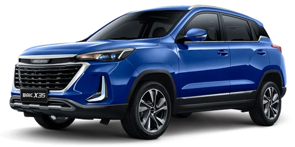 Баннер BAIC X35